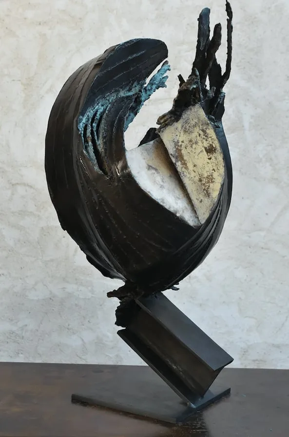 Sculpture Bronze de Julien Allègre : Eclipse — Vue 2