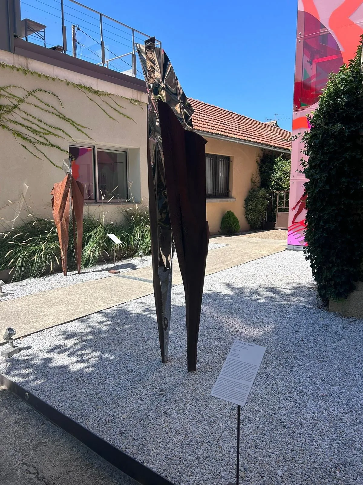 Matrices Acier corten et Inox de Julien Allègre — Vue 3