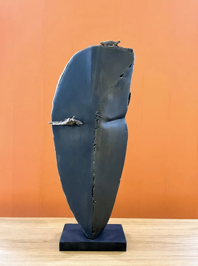 Sculpture unique de Julien Allègre : Masque Oeil de lumière de Julien Allègre
