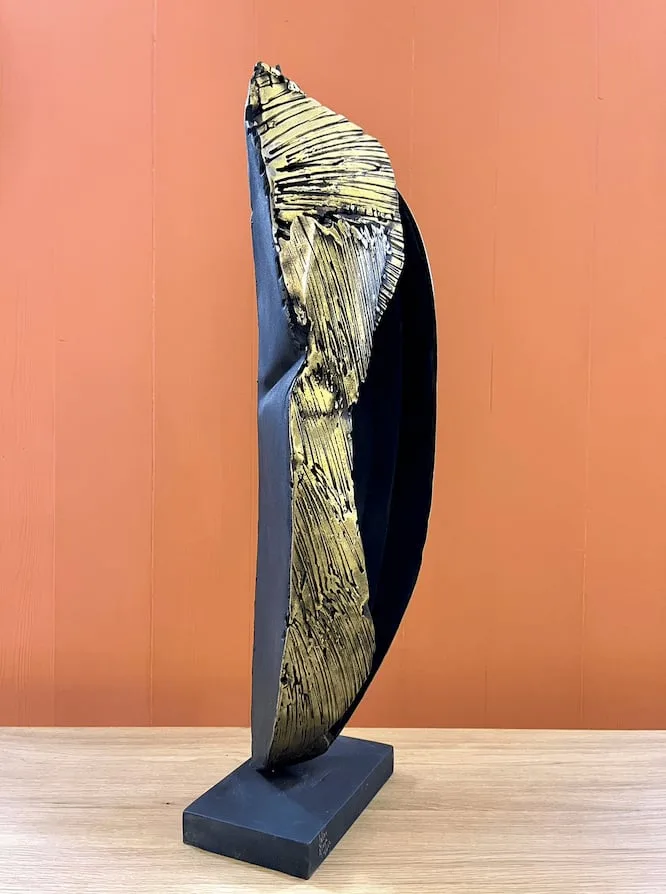Sculpture unique de Julien Allègre : Masque Oeil de lumière — Vue 2