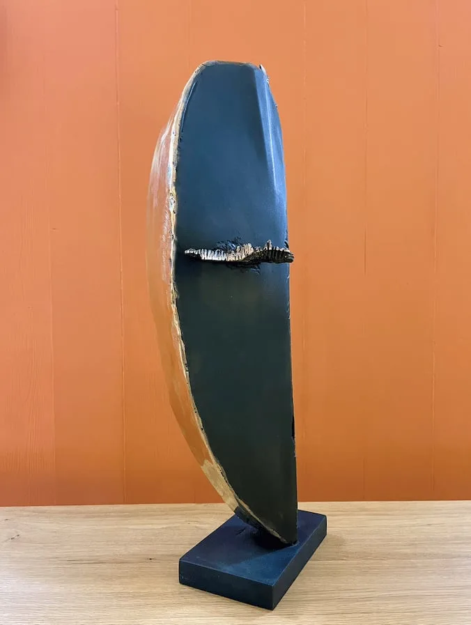 Sculpture unique de Julien Allègre : Masque Oeil de lumière — Vue 3