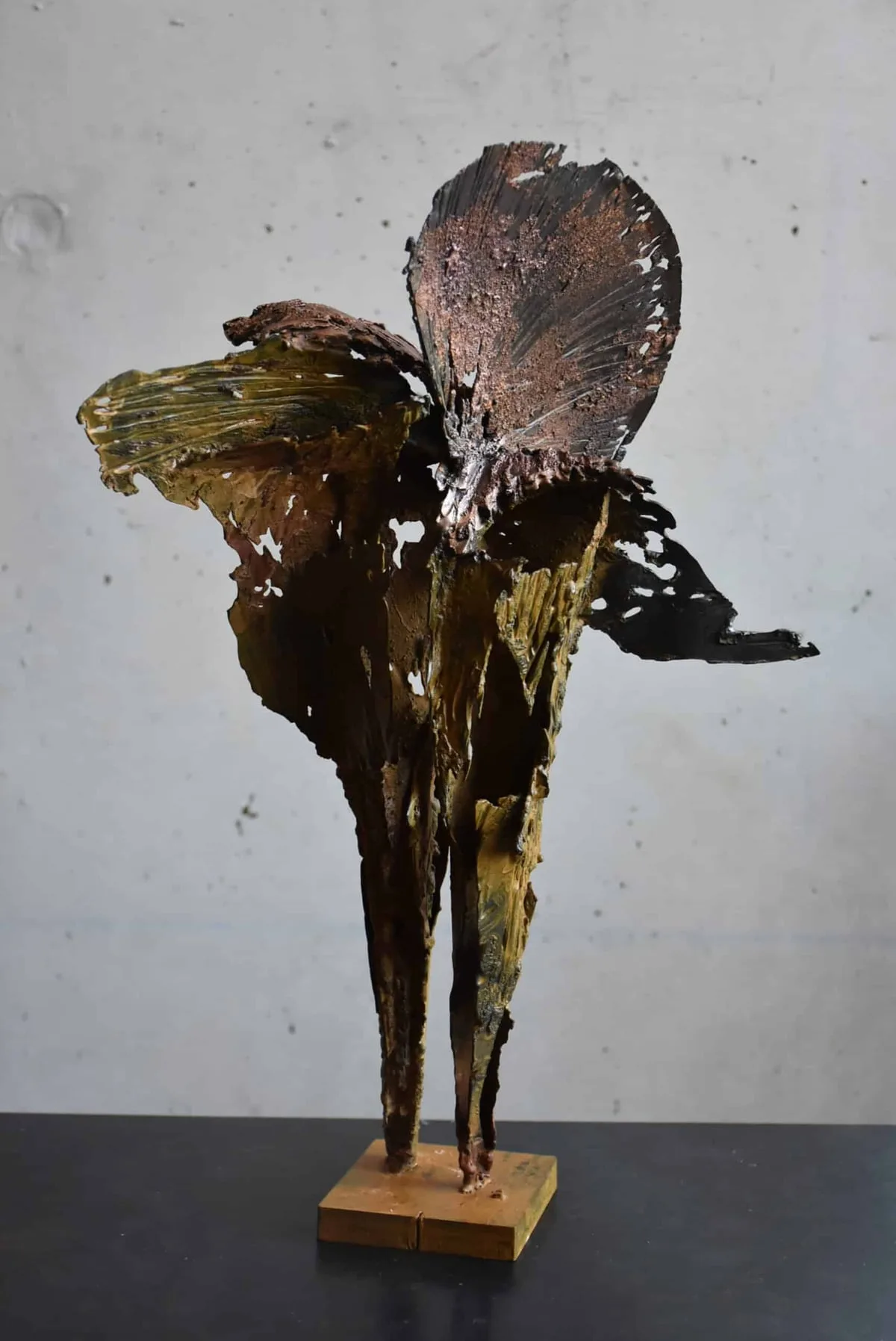 Sculpture métallisation sur acier de Julien Allègre : Être coraux de Julien Allègre
