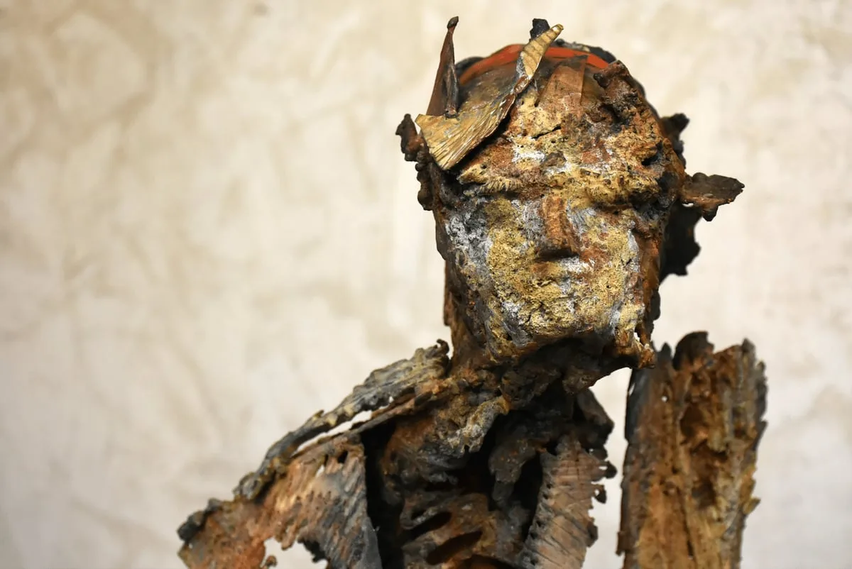 Sculpture unique de Julien Allègre : L'Attente de Julien Allègre