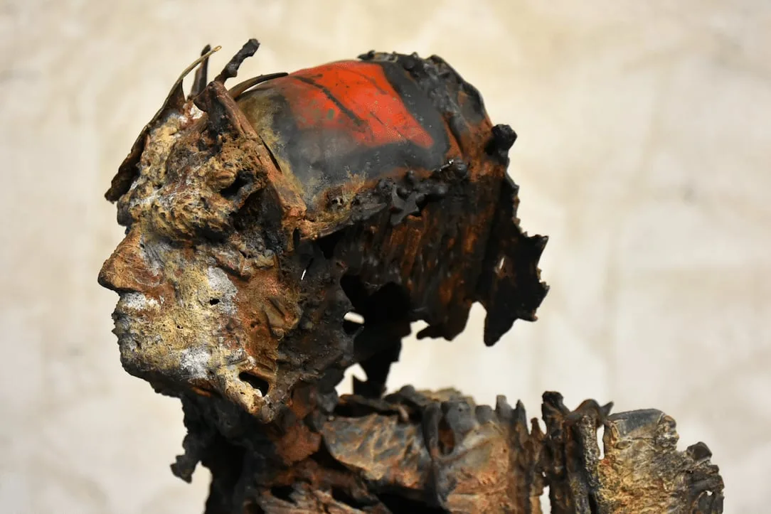 Unique sculpture by Julien Allègre : L'Attente — View 2