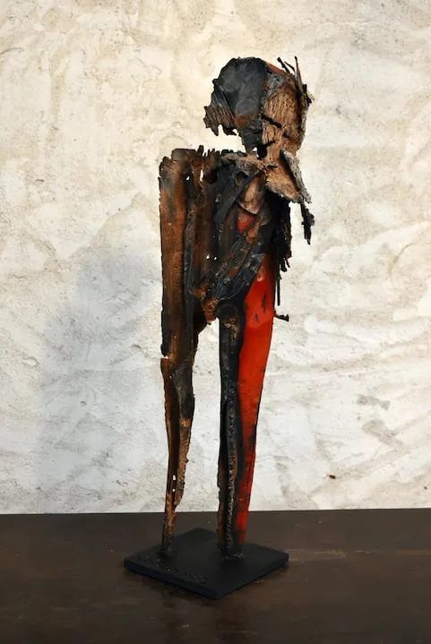 Unique sculpture by Julien Allègre : L'Attente — View 3