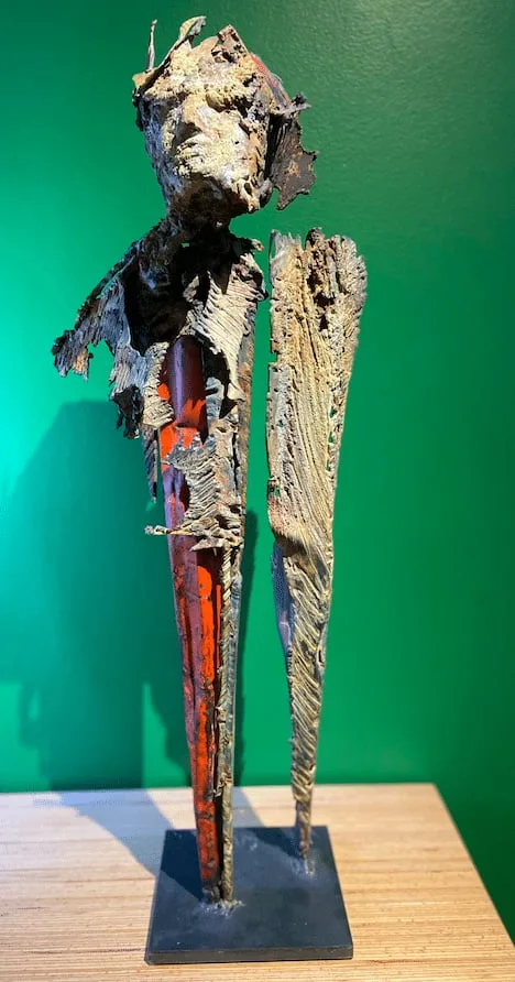 Unique sculpture by Julien Allègre : L'Attente — View 4