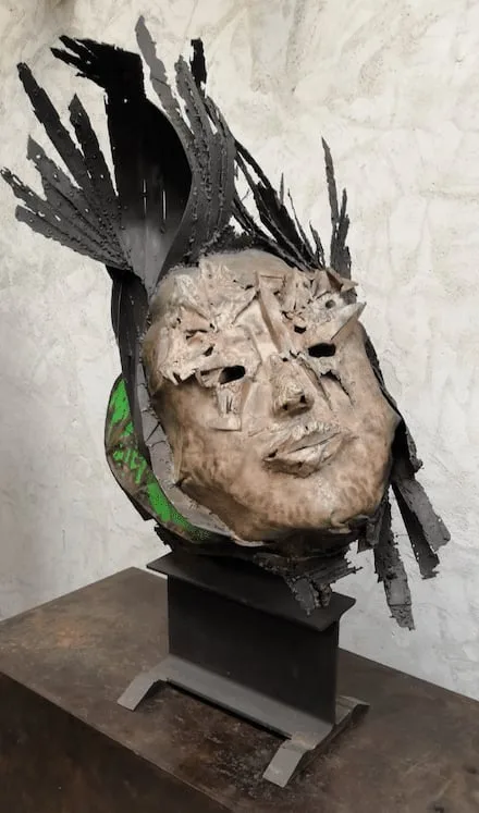 Sculpture unique de Julien Allègre: Mata — Vue 2