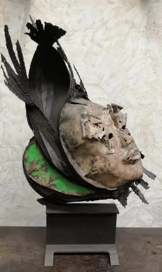 Sculpture unique de Julien Allègre: Mata — Vue 3