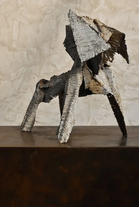 Unique sculpture of Julien Allègre: Bête de brume — View 3