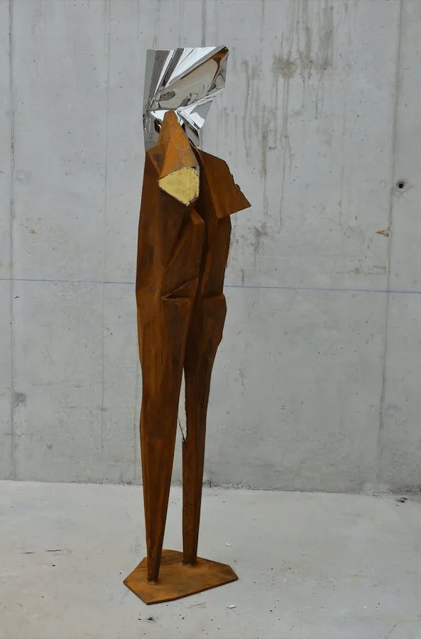 Sculpture unique de Julien Allègre : Faille lumineuse — Vue 6
