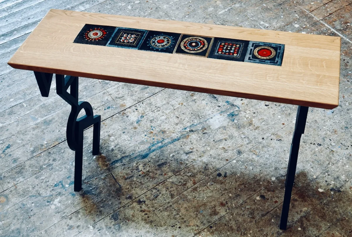 Console Totem : céramique de Georges Pelletier de Antoine Jourdan