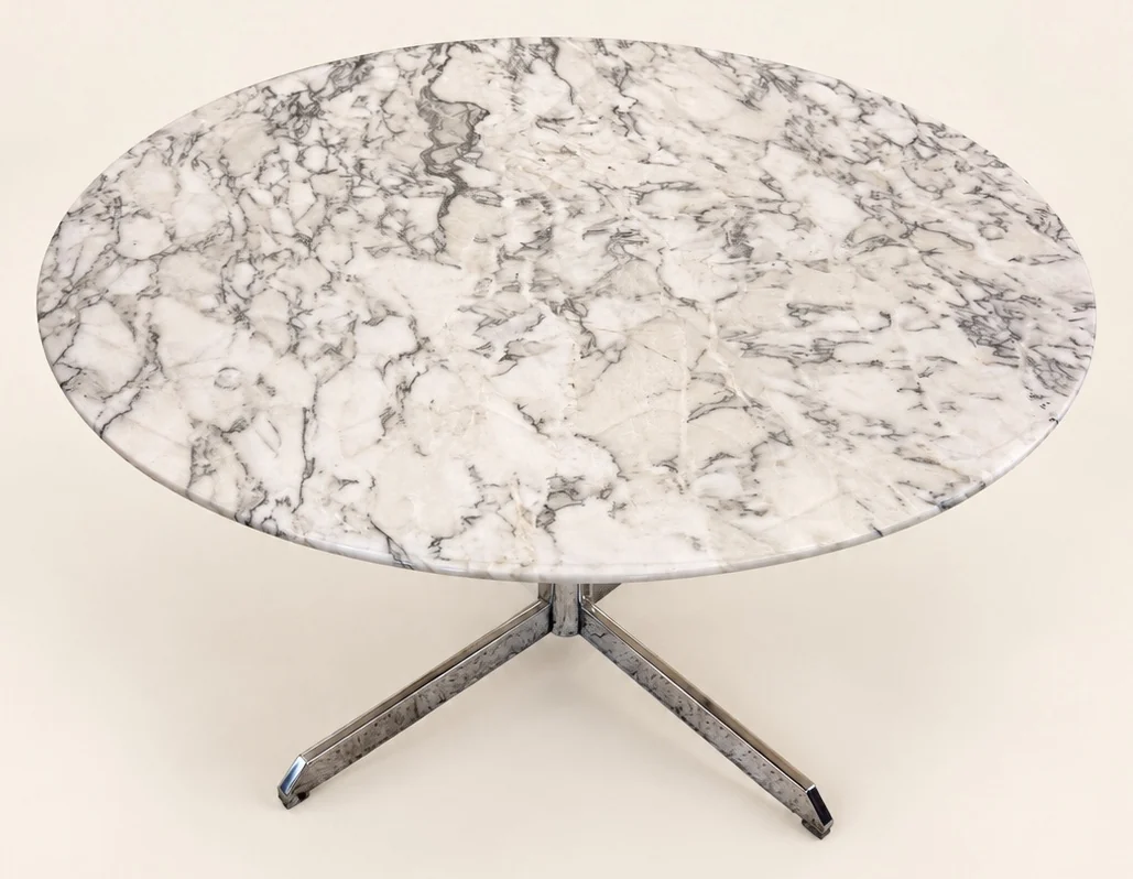 Florence Knoll marble-top table