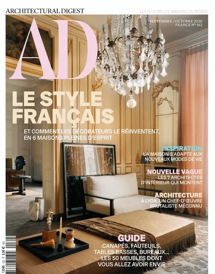 AD France — A set of Pelletier wall lights