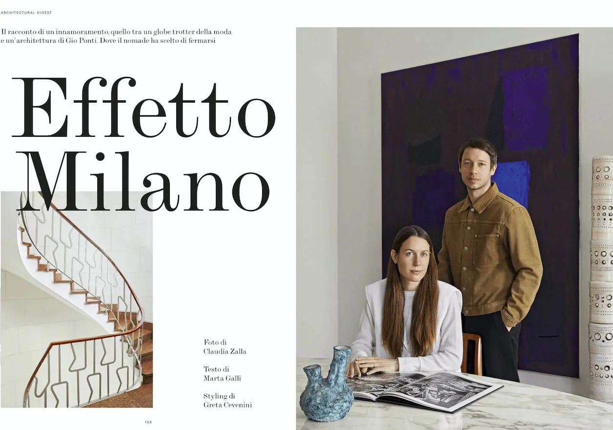AD Italia — Lampadaire Totem en couverture — visuel complémentaire