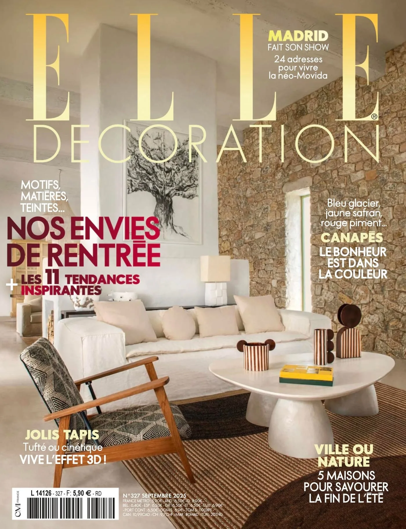 ELLE Decoration — A Majorcan home and Pelletier's ceramics