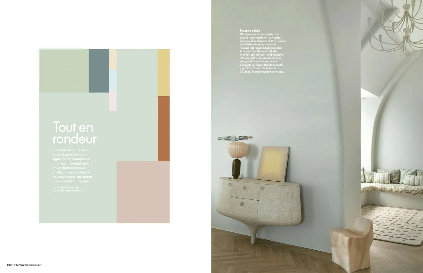 ELLE Décoration — Un appartement parisien, par Caroline Rennequin — visuel complémentaire