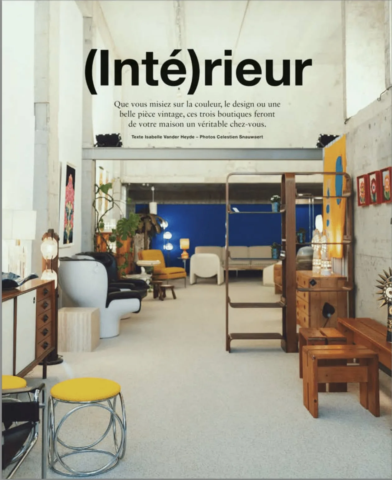 KH Magazine — Passe Simple Gallery, in Knokke
