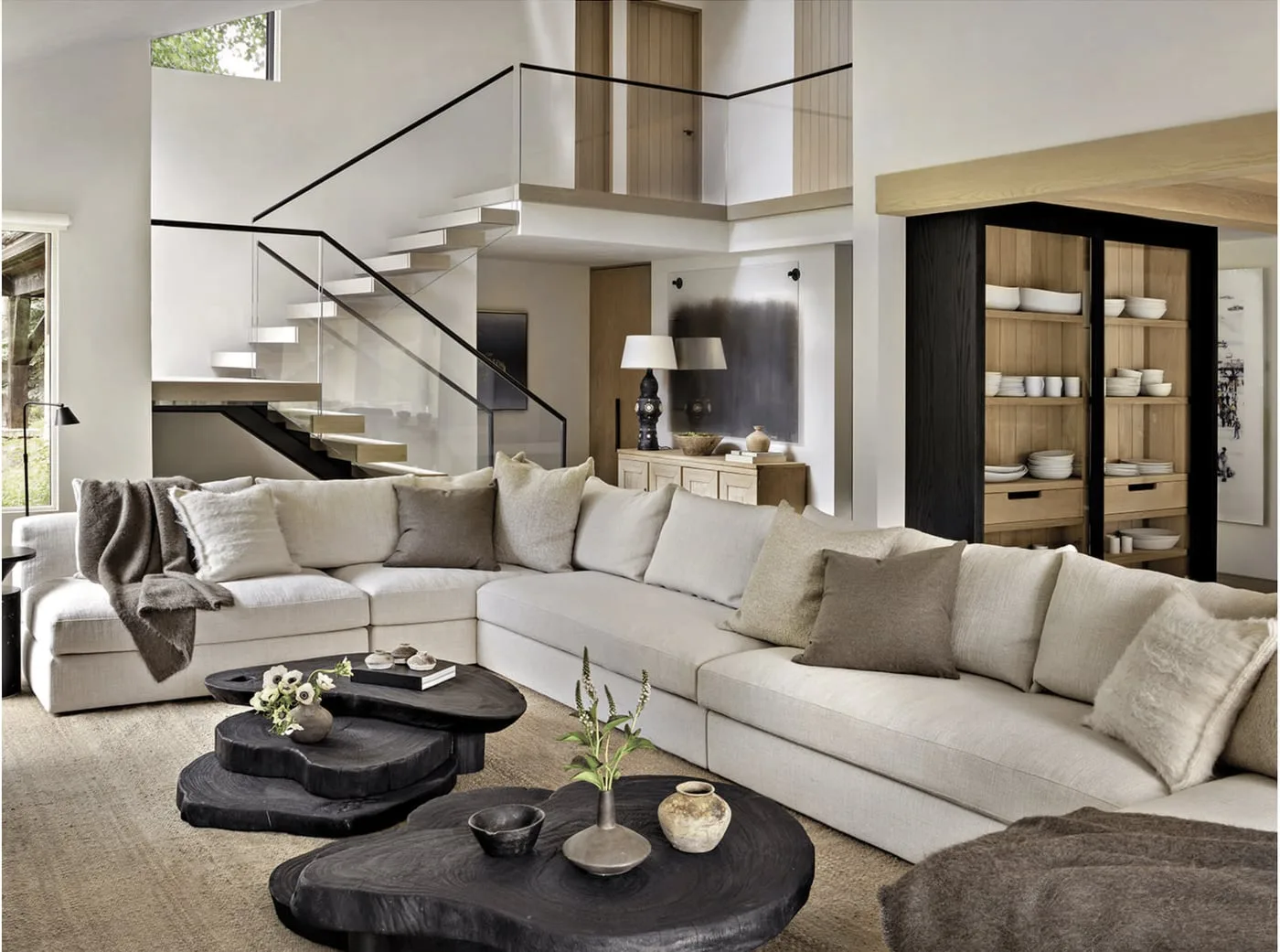 Luxe Magazine — A Pelletier lamp in a Snowmass home