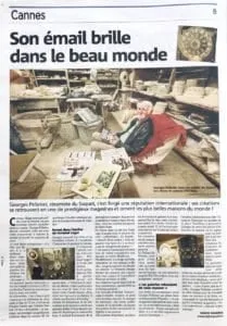 Nice Matin — Georges Pelletier's surprising path